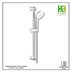 Picture of GROHE TEMPESTA 100 SHOWER RAIL SET 3 SPRAYS